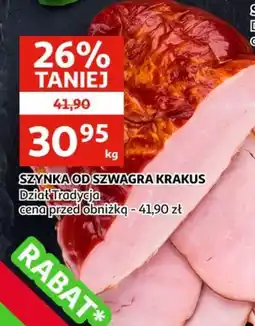Auchan Szynka od Szwagra Krakus oferta