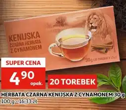Auchan Herbata Czarna Kenijska z Cynamonem oferta
