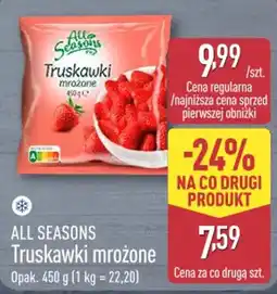 ALDI All Seasons Truskawki mrożone oferta