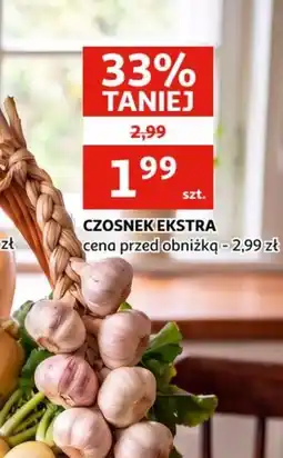 Auchan Czosnek Ekstra oferta