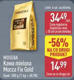 ALDI Kawa mielona Mocca Fix Gold oferta