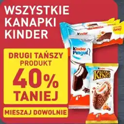 ALDI Wszystkie kanapki kinder oferta