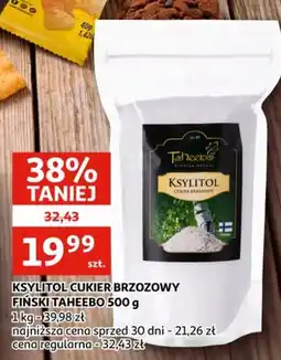 Auchan Ksylitol cukier brzozowy fiński taheebo oferta