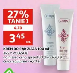 Auchan Krem do Rąk Ziaja oferta