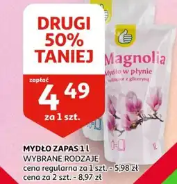 Auchan Mydło w płynie Magnolia oferta