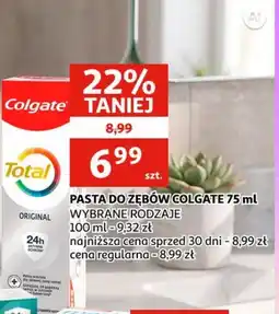 Auchan Pasta do zębów Colgate oferta