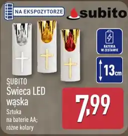 ALDI Świeca LED wąska oferta