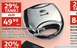 Auchan Sandwiczer Łucznik Inox oferta