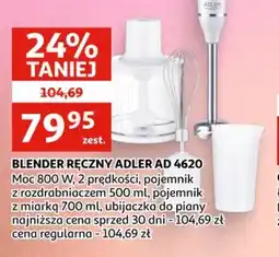 Auchan Blender Ręczny Adler AD 4620 oferta