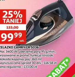 Auchan Zelazko Camry CR 5036 oferta