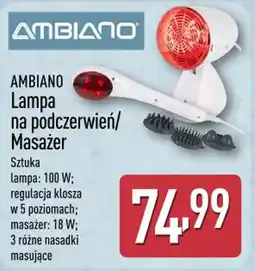ALDI Ambiano Lampa na podczerwień/Masażer oferta