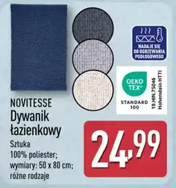 ALDI Dywanik łazienkowy Novitesse oferta