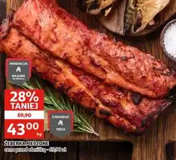 Auchan Żeberka Pieczone oferta