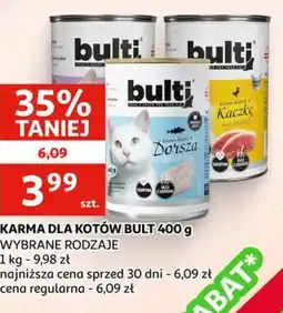 Auchan Karma dla kotów Bulti oferta