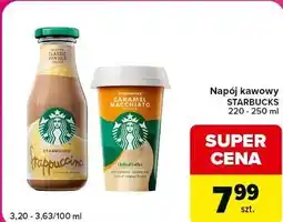 Carrefour Express Napój kawowy Starbucks oferta