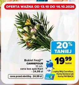 Carrefour Market Bukiet frezji Carrefour 10 szt oferta