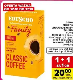 Carrefour Express Kawa mielona Eduscho Family Tchibo oferta