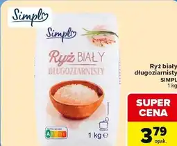 Carrefour Express Ryż biały długoziarnisty Simpl oferta