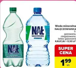 Carrefour Express Woda mineralna Nałęczowianka oferta