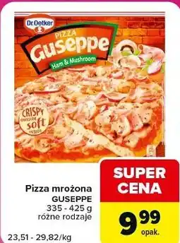 Carrefour Express Pizza mrożona Guseppe Dr. Oetker oferta