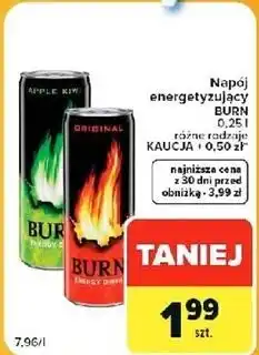 Carrefour Express Napój energetyzujący Burn oferta