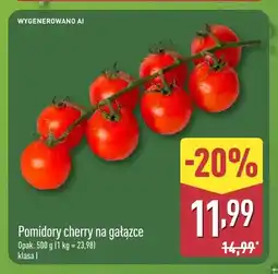ALDI Pomidory cherry na gałązce oferta