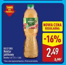 ALDI Nektar jabłkowy Rio D'Oro oferta