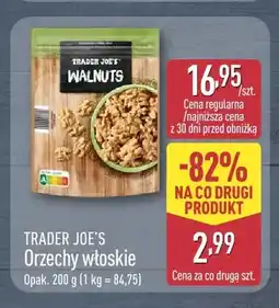 ALDI Orzechy włoskie Trader Joe's oferta