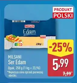 ALDI Ser Edam Milsani oferta