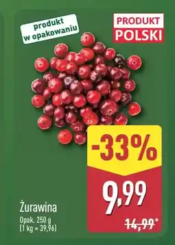 ALDI Żurawina oferta