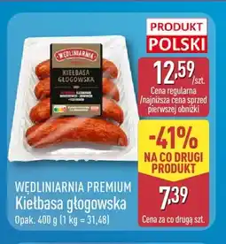 ALDI Kiełbasa głogowska Wędliniarnia Premium oferta