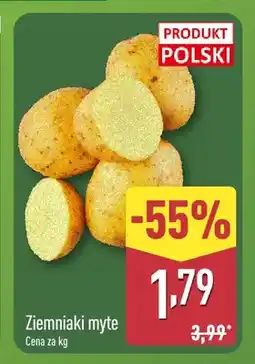 ALDI Ziemniaki myte oferta