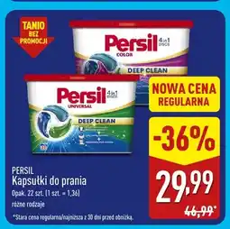 ALDI Kapsułki do prania Persil 4in1 Discs Universal oferta