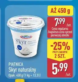 ALDI Skyr naturalny Piątnica oferta
