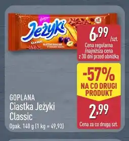ALDI Ciastka Jeżyki Classic Goplana oferta