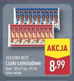ALDI Lizaki czekoladowe Seasons Best oferta