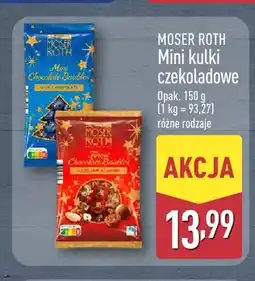 ALDI Mini kulki czekoladowe mleczne Moser Roth oferta