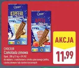 ALDI Czekolada zimowa z nadzieniem ciasteczkowym Choceur oferta