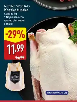 ALDI Kaczka tuszka Mięsne Specjały oferta
