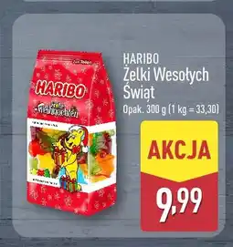 ALDI Żelki Wesołych Świąt Haribo oferta