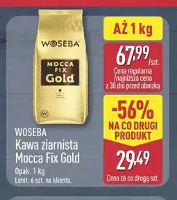 ALDI Kawa ziarnista Mocca Fix Gold Woseba oferta