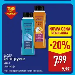 ALDI Żel pod prysznic Lacura Exotic oferta
