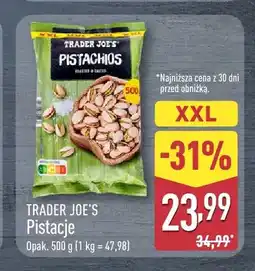 ALDI Pistacje Trader Joe's oferta