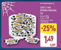 ALDI Krówka mleczna luz Sweet Land oferta
