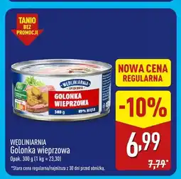 ALDI Golonka wieprzowa Wędliniarnia oferta