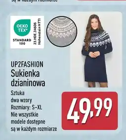 ALDI Sukienka dzianinowa UP2FASHION oferta