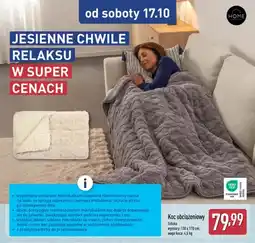 ALDI Koc obciążeniowy 130x170 cm Home Creation oferta
