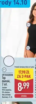 ALDI Top damski 2-pak Up2fashion oferta