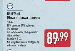 ALDI Bluza dresowa damska Naketano oferta