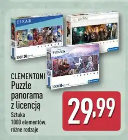 ALDI Puzzle panorama z licencją 1000 elementów Clementoni oferta